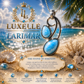 Larimar Pear Shaped Pendant