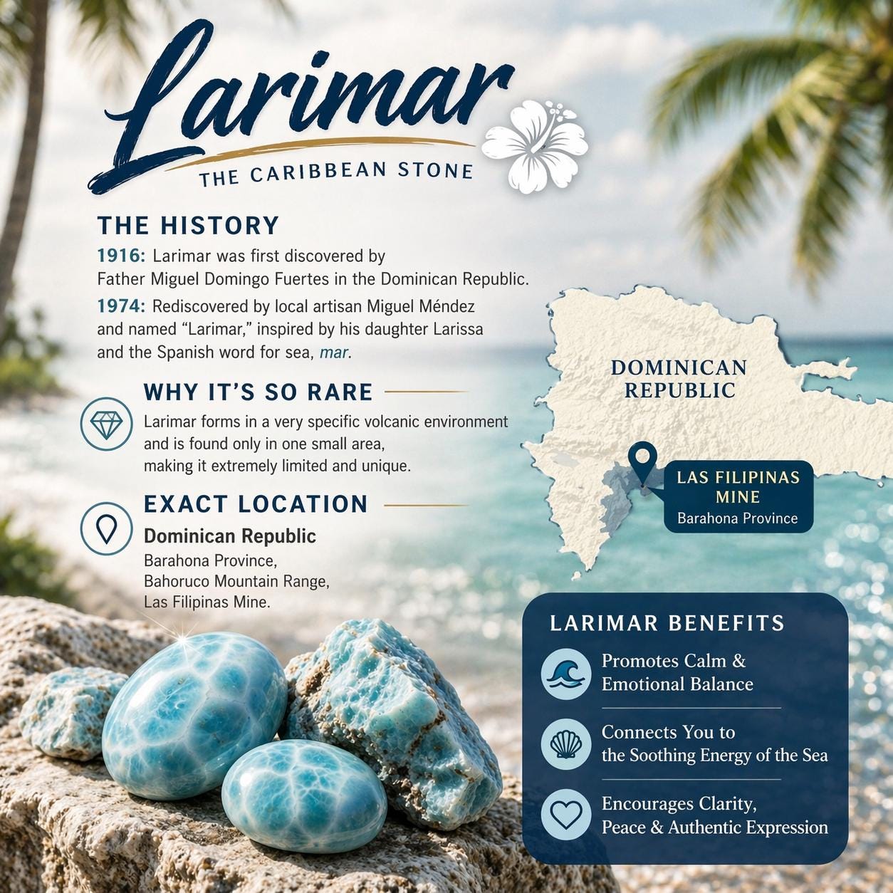 AAA Larimar Ring * Authentic Dominican Larimar * Solid 925 Sterling Silver * Caribbean Ocean Inspired