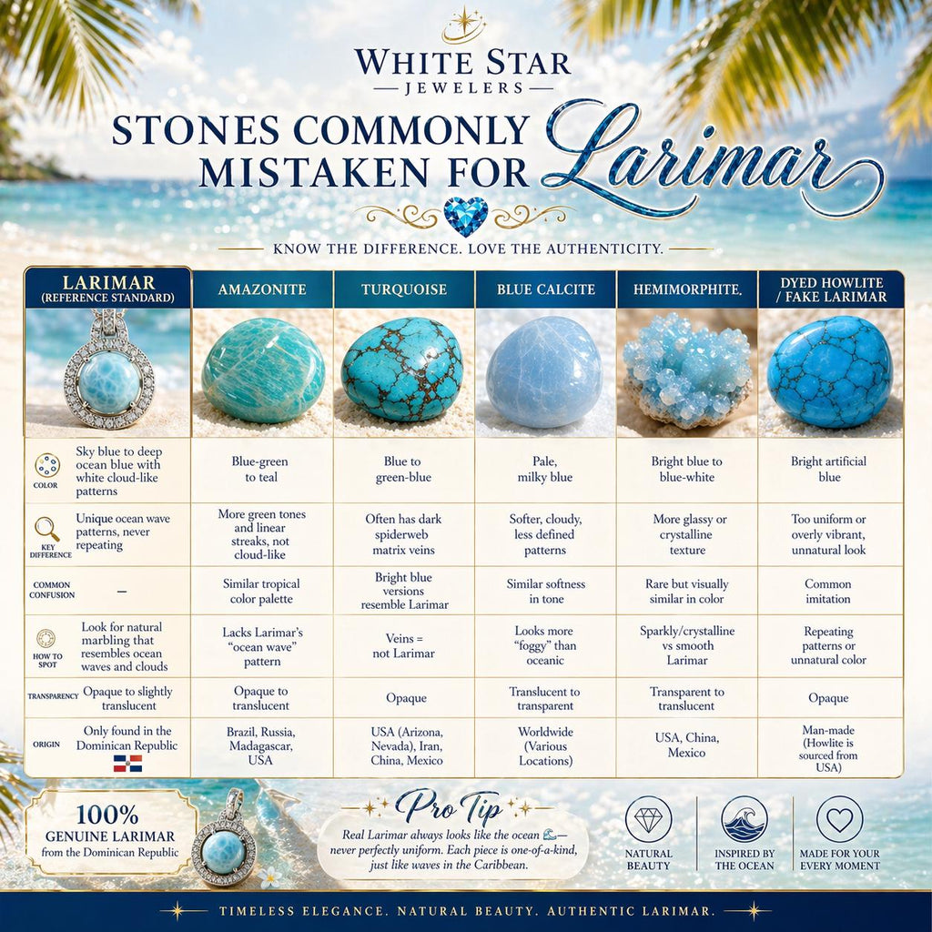 AAA Larimar Ring * Authentic Dominican Larimar * Solid 925 Sterling Silver * Caribbean Ocean Inspired